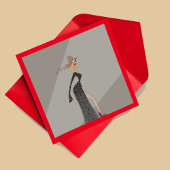 Ultra Femme Glam Fashion Art Card 招待状