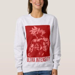 Ultra Intensity Design Anime Fitness - Gym Focus スウェットシャツ