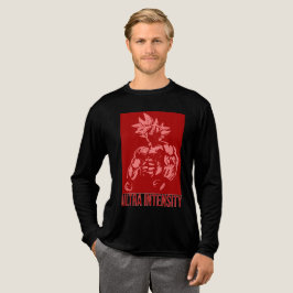 Ultra Intensity Design Anime Fitness - Gym Focus トライブレンドTシャツ
