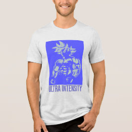 Ultra Intensity Design Anime Fitness - Gym Focus トライブレンドTシャツ