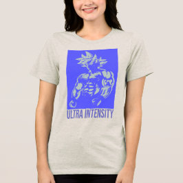 Ultra Intensity Design Anime Fitness - Gym Focus トライブレンドTシャツ