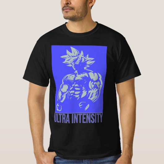 Ultra Intensity Design Anime Fitness - Gym Focus Tシャツ (正面)