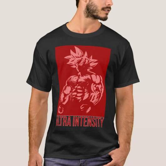Ultra Intensity Design Anime Fitness - Gym Focus Tシャツ (正面)