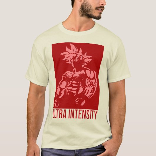 Ultra Intensity Design Anime Fitness - Gym Focus Tシャツ (正面)