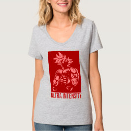 Ultra Intensity Design Anime Fitness - Gym Focus Tシャツ