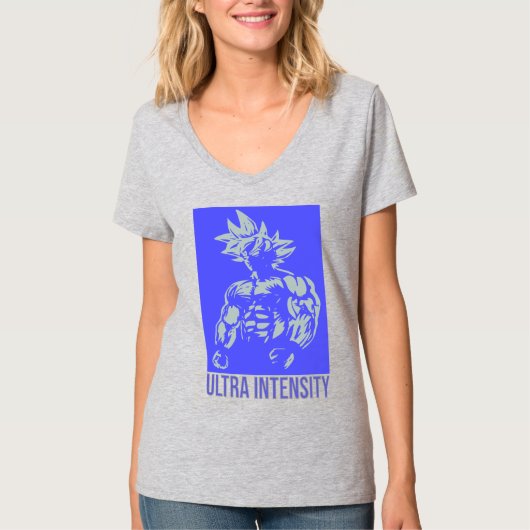 Ultra Intensity Design Anime Fitness - Gym Focus Tシャツ (正面)