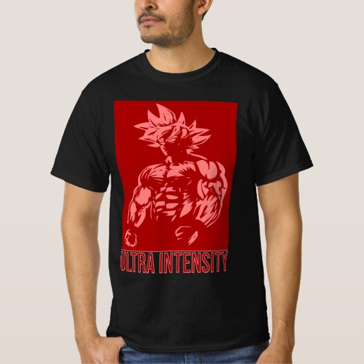 Ultra Intensity Design Anime Fitness - Gym Focus Tシャツ (正面)