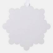 Ultra Light Gray Minimal Background オーナメントカード (正面)