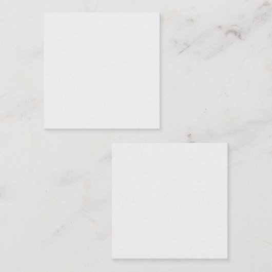 Ultra Light Gray Minimal Background スクエア名刺 (正面/裏面)