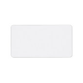 Ultra Light Gray Minimal Background ラベル (正面)