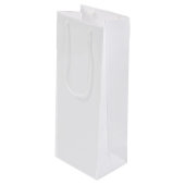 Ultra Light Gray Minimal Background ワインギフトバッグ (正面アングル)