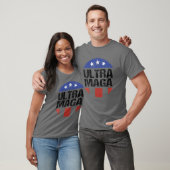 Ultra Maga Funny American Flag Lover Tシャツ (ユニセックス)