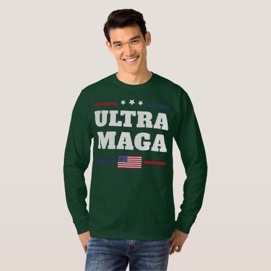 Ultra Maga Funny Republican Quotes  Tシャツ (正面フル)