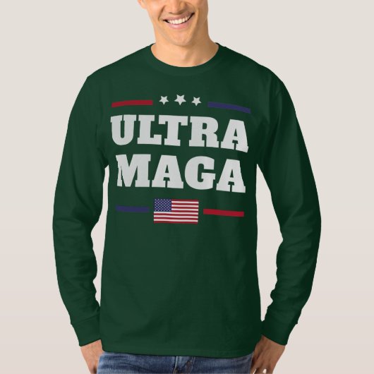 Ultra Maga Funny Republican Quotes  Tシャツ (正面)