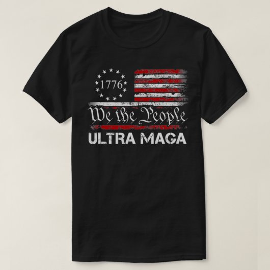 Ultra Maga Proud UltraMaga Vintage  Tシャツ (デザイン正面)