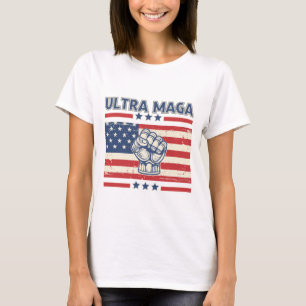 Ultra MAGA Tシャツ – Patriotic Donald Trump