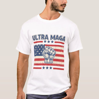Ultra MAGA Tシャツ – Patriotic Donald Trump