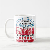 Ultra Marathon Runner Ultramarathon Running Funny  コーヒーマグカップ (左)