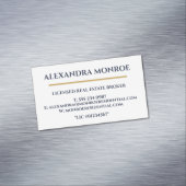Ultra-Modern Real Estate Business Card Magnet マグネット名刺 (インサイチュ)