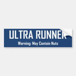 Ultra Runnerにはナット警告が含まれている可能性がある バンパーステッカー