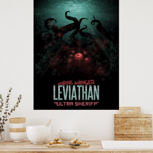 Ultra Sheriff - Leviathan Poster ポスター (キッチン)