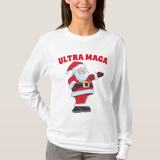 ULTRA TRUMP Tシャツ – クリスマスTシャツセーター (正面)