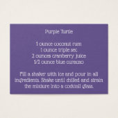 Ultra Violetの結婚シグネチャードリンクレシピ (正面)