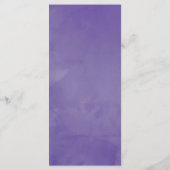 Ultra Violet Color Combo Waterカラーフローラ結婚 メニュー (裏面)