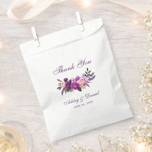 Ultra Violet Purple Waterカラー結婚フローラP フェイバーバッグ
