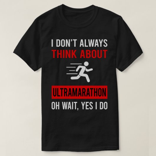 Ultraamarathon考え Ultra Distanceの走について Tシャツ (デザイン正面)