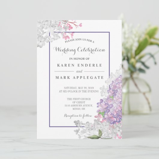 UltraLilacs開花 招待状 (スタンド正面)