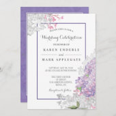 UltraLilacs開花 招待状 (正面/裏面)