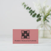 UltraModernブロック横型名刺、Mave 名刺 (スタンド正面)