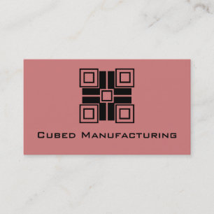 UltraModernブロック横型名刺、Mave 名刺