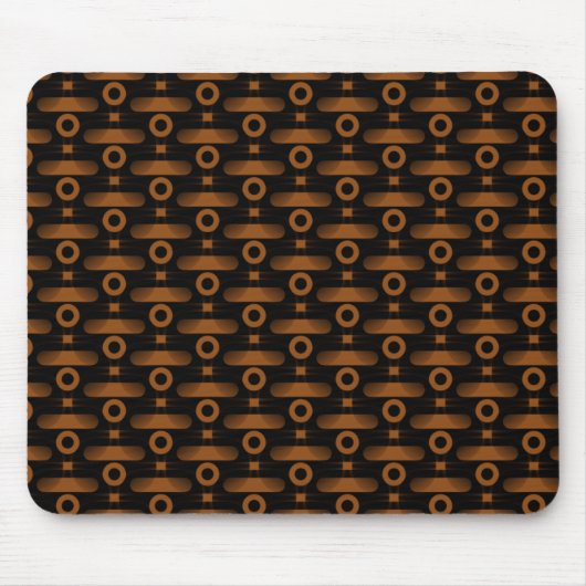 Ultramodern Abstract Mousepad, Copper マウスパッド (正面)