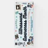Ultrasound Awareness Month Banner 横断幕 (縦)