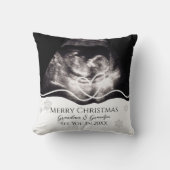 Ultrasound Grandparents Pregnancy Announcement クッション (正面)