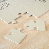 Ultrasound Photo Grandparents Pregnancy Reveal  ジグソーパズル (側面)