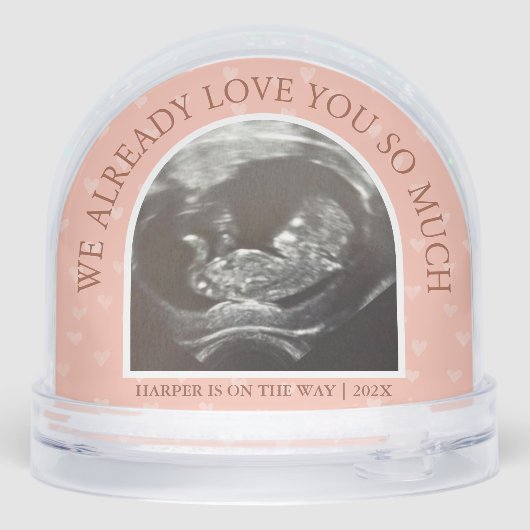 Ultrasound We Love You Already Keepsake (裏面)