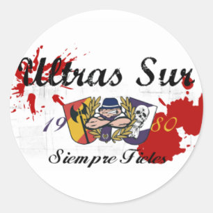 ULTRASSURのultrasのsur Real Madrid ラウンドシール