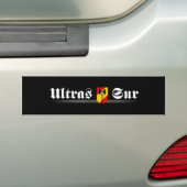 ultrassur Ultras Sur Real Madrid バンパーステッカー (車上)