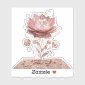 Ultraviolet Infinite Neon Blossom Vinyl Sticker シール (シート)