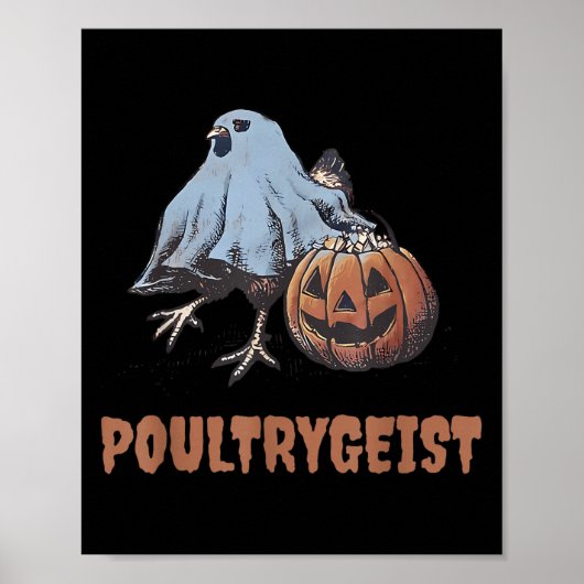 Ultrygeist Halloween Chicken Ghost  ポスター (正面)