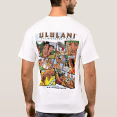 ULULANIのTシャツ Tシャツ (裏面)