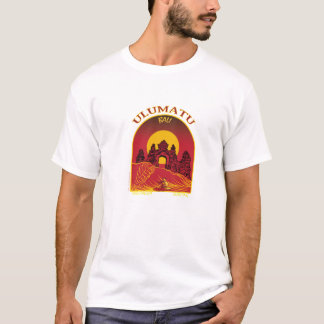 ULUMATUバリ島インドネシアのサーフィン Tシャツ