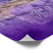 Ulupalakua Jacaranda Trees ポスター (角)