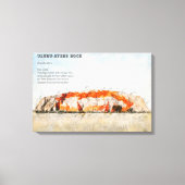 Uluru, Ayers Rock キャンバスプリント (正面)