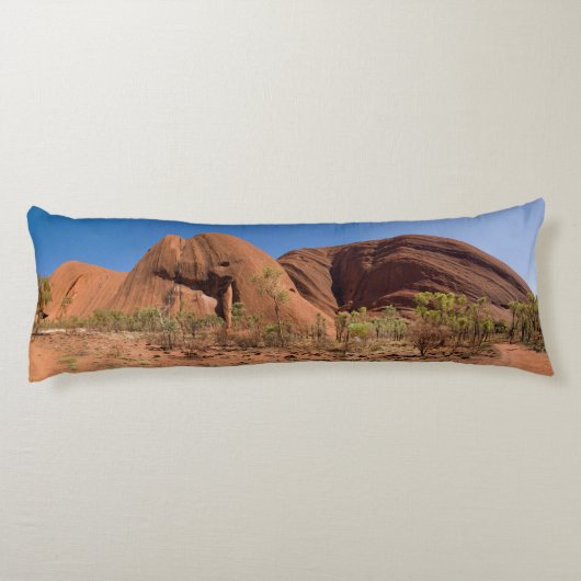 Uluru Ayers Rock Outback Australia写真 ボディピロー (裏面)