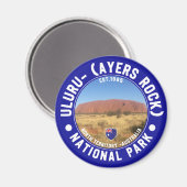 Uluru-Kata Tjuta National Park – Scenic Rock  マグネット (正面/裏面)