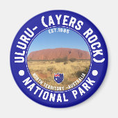 Uluru-Kata Tjuta National Park – Scenic Rock  マグネット (正面)